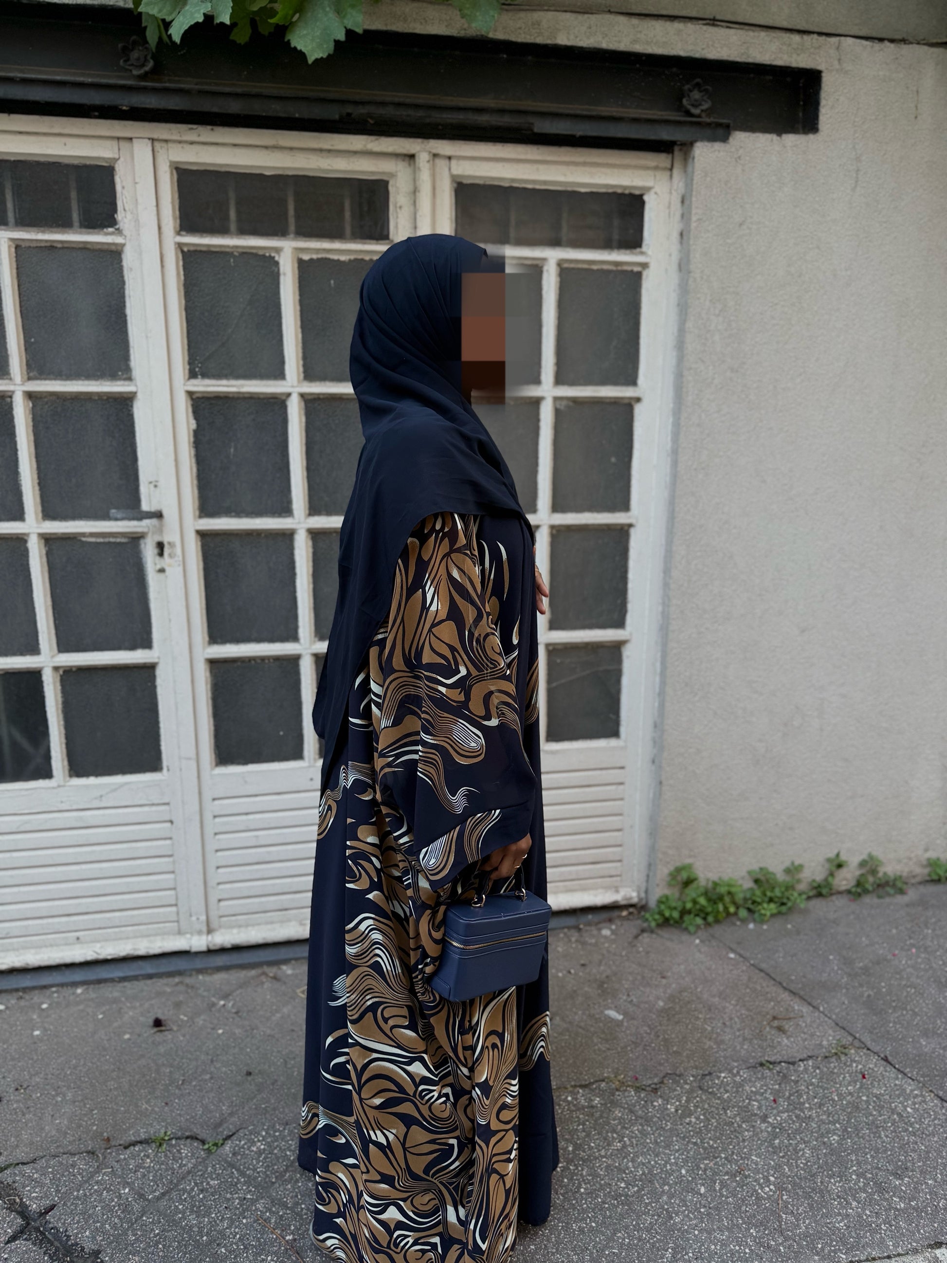 MODÈLE SAFAA BLEU & JAUNE.