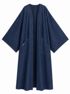 KIMONO DENIM BLEU