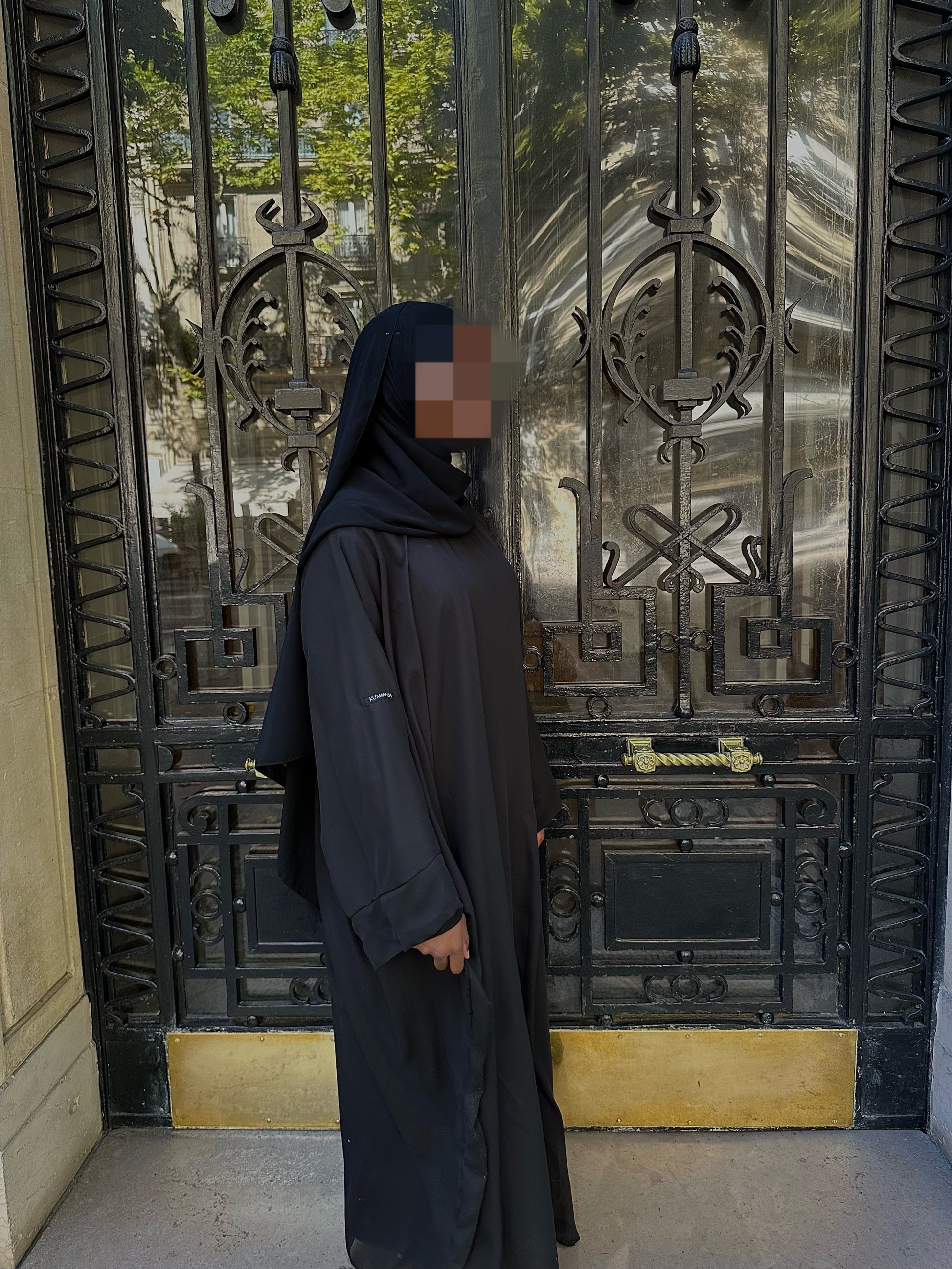 MODÈLE SAFAA NOIR UNI