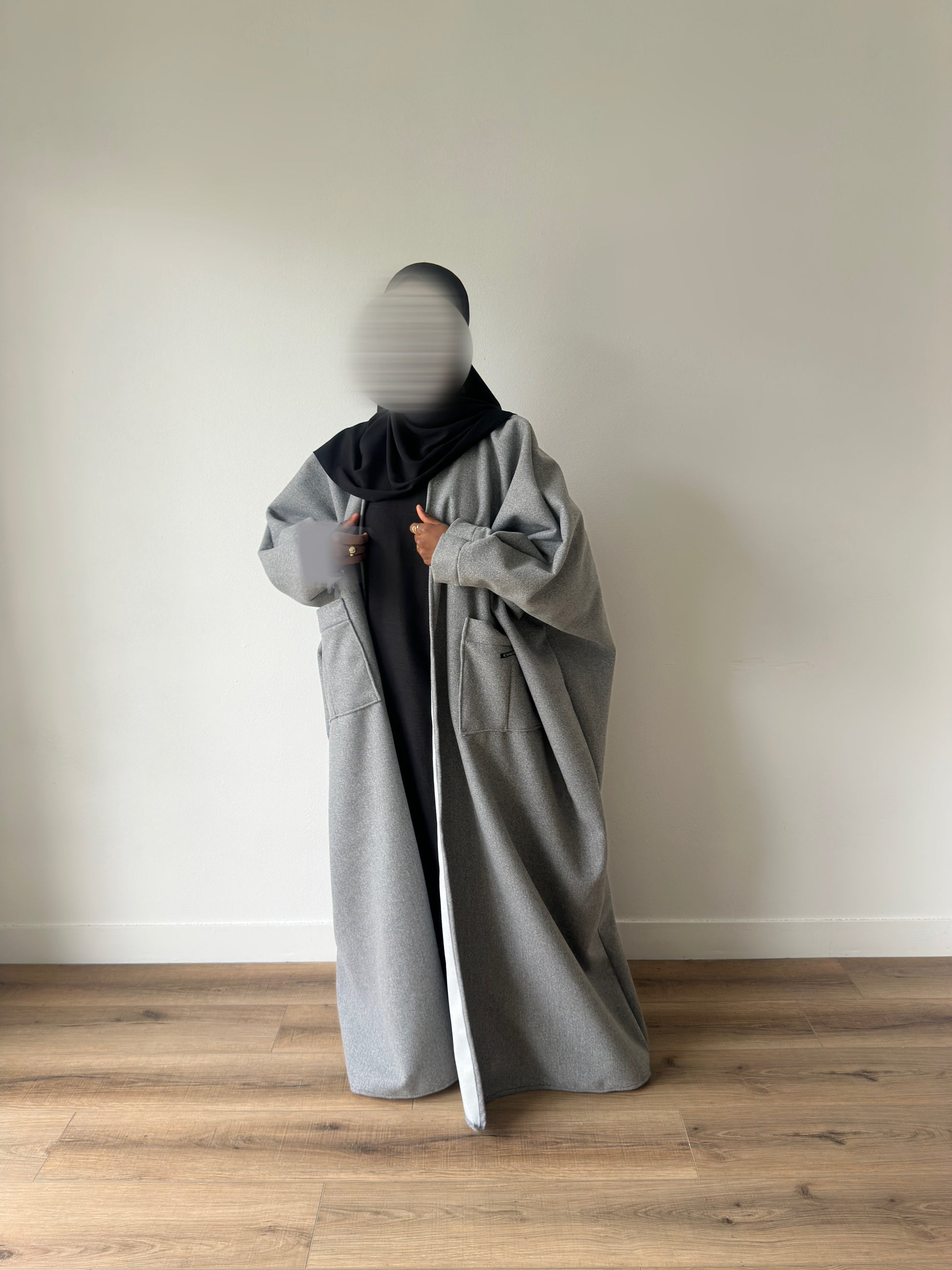 KIMONO NANT GRIS CLAIR